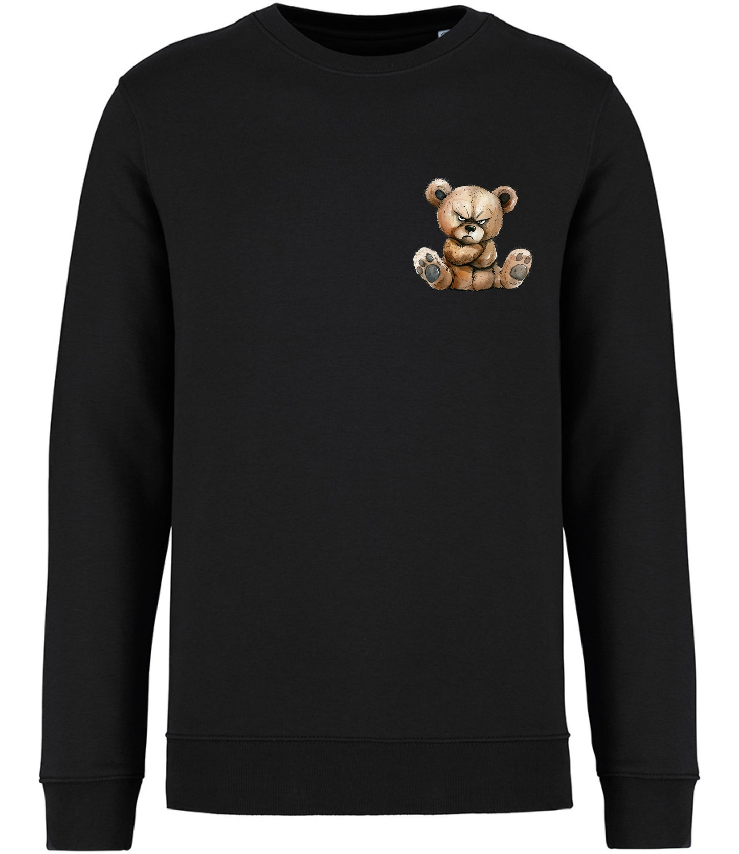 Angry teddy bear sweatshirt