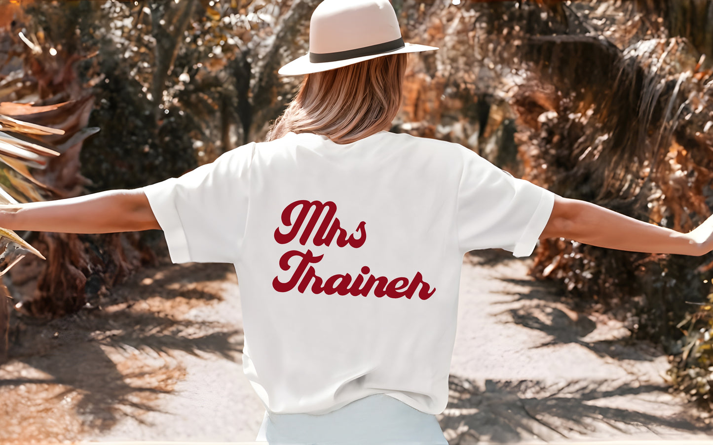 Personalised Mrs T shirt