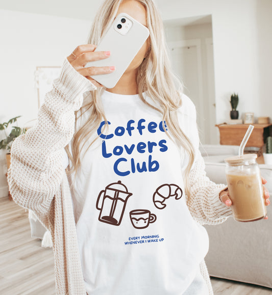 Coffee Lovers Club T-shirt