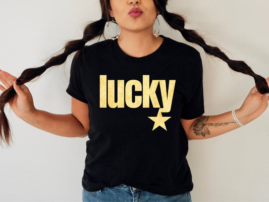 lucky star t-shirt