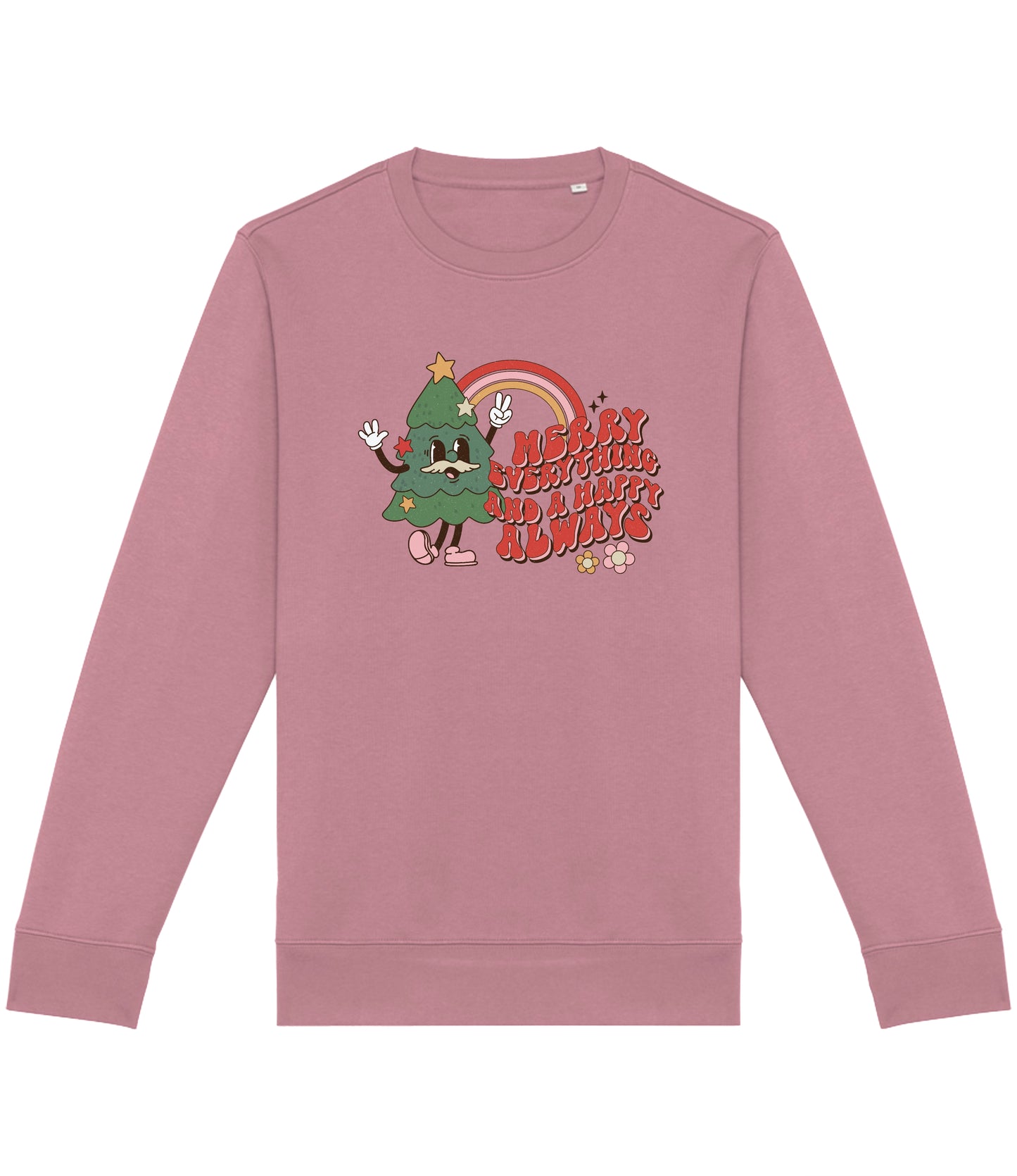 Merry Everything Retro Christmas Sweatshirt